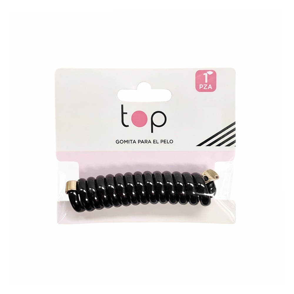 Gomita para el Pelo Top Accesorio Negro 1 Unidad