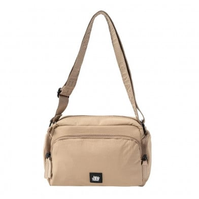 Bandolera de Tela Terrano M Beige