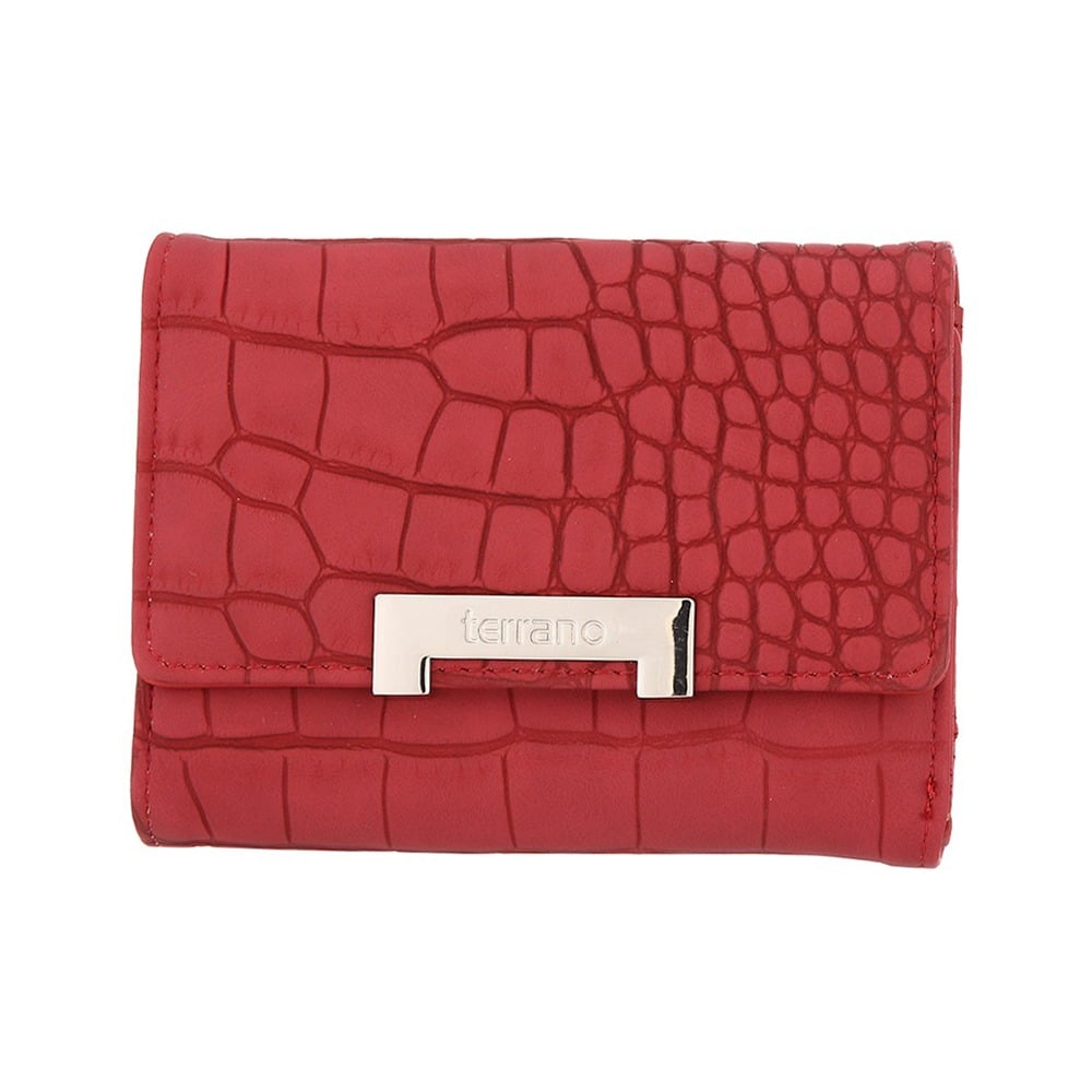 Monedero Terrano Venecia Chico Rojo