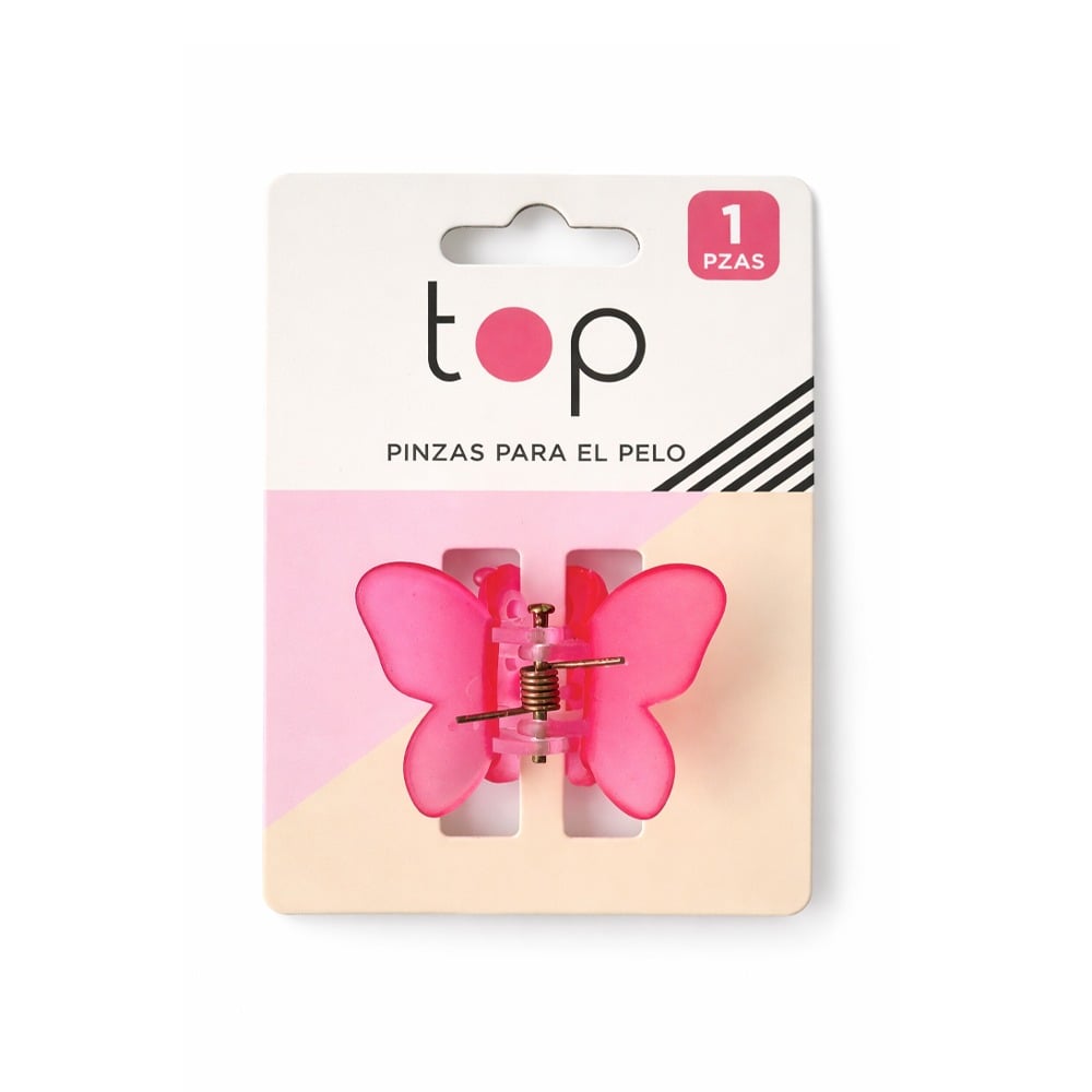 Pinza para el Pelo Top Mini Mariposa 1 Unidad Colores Surtidos