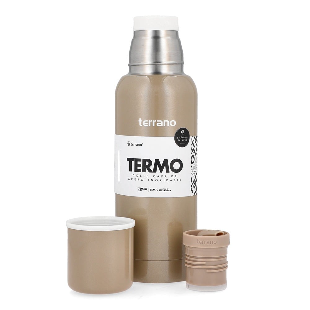 Termo Terrano Premium Slim Oro 750 ml