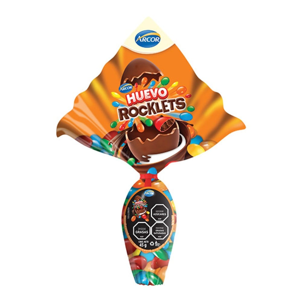 Huevo de Pascua Arcor Rocklets 45 g 