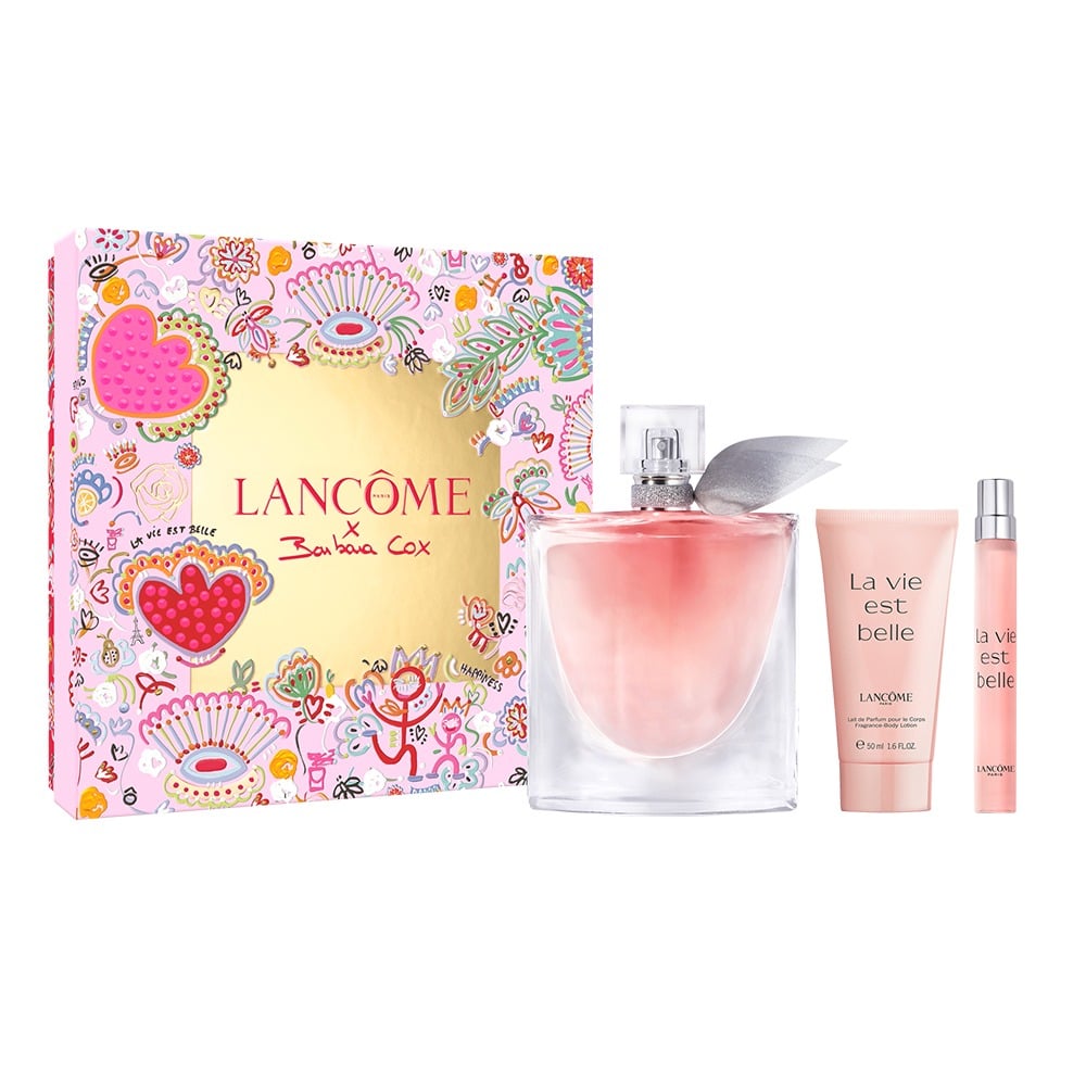 Cofre Lancôme Perfume La Vie Est Belle EDP 100 ml + Mini Talla 10 ml + Loción Corporal 50 ml