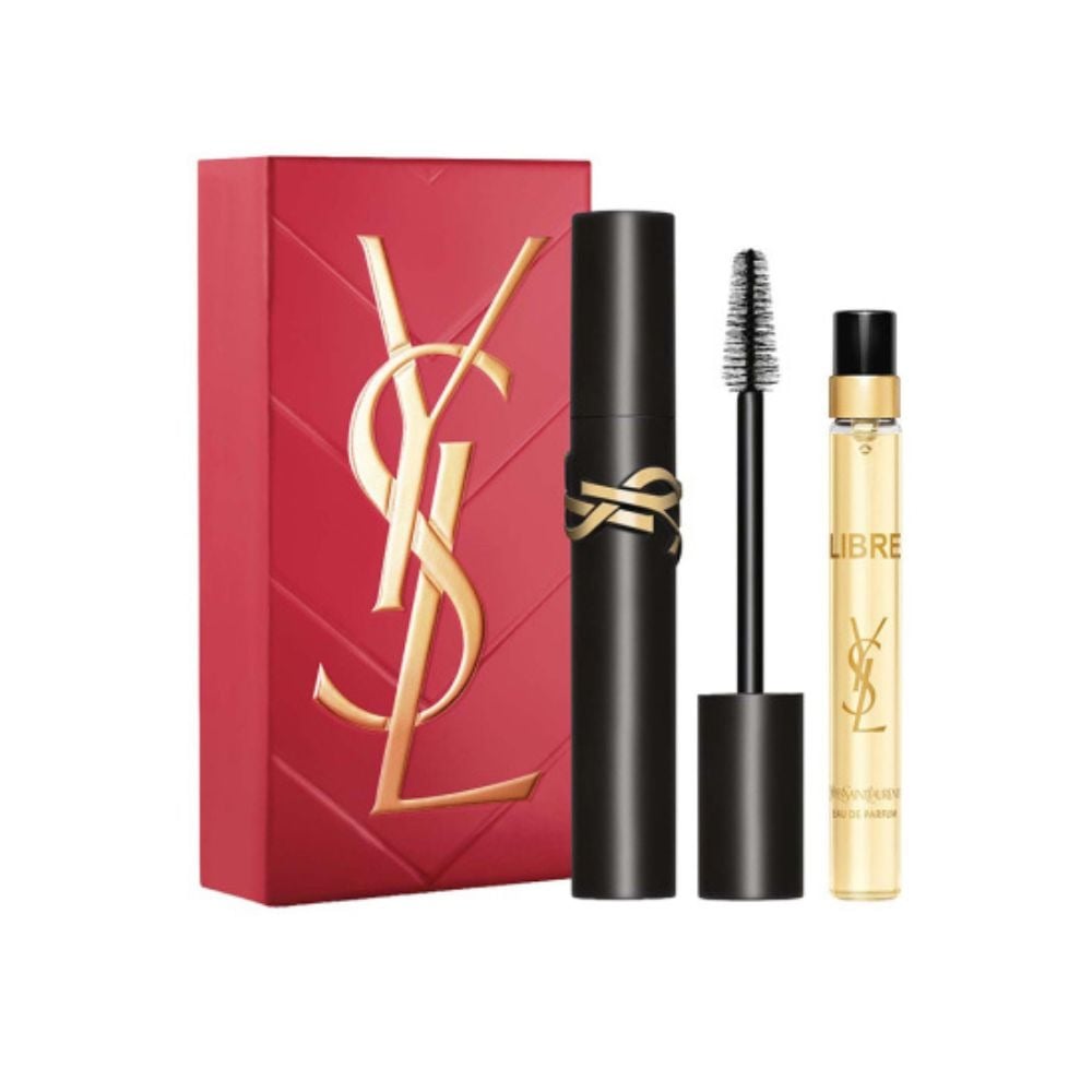 Cofre Yves Saint Laurent Máscara de Pestañas Lash Clash + Mini Talla Libre EDP Femme 10 ml