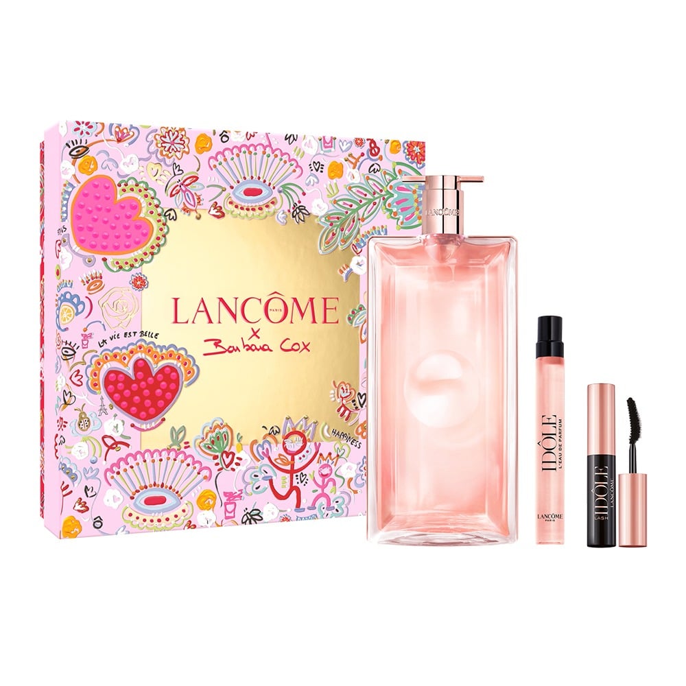 Cofre Lancôme Perfume Idôle EDP 100 ml + Mini Talla 10 ml + Máscara de Pestañas Lash Mini