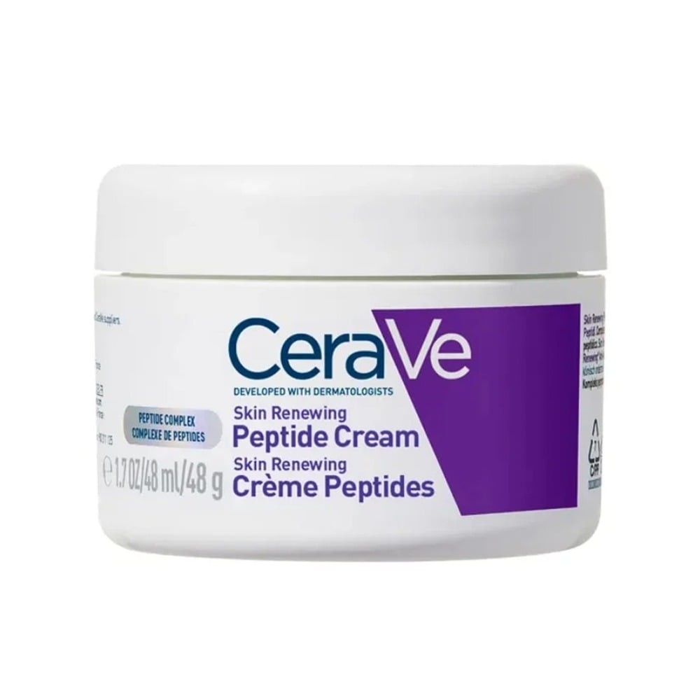 Crema Facial CeraVe Skin Renewing con P&eacute;ptidos Anti Edad 48 g