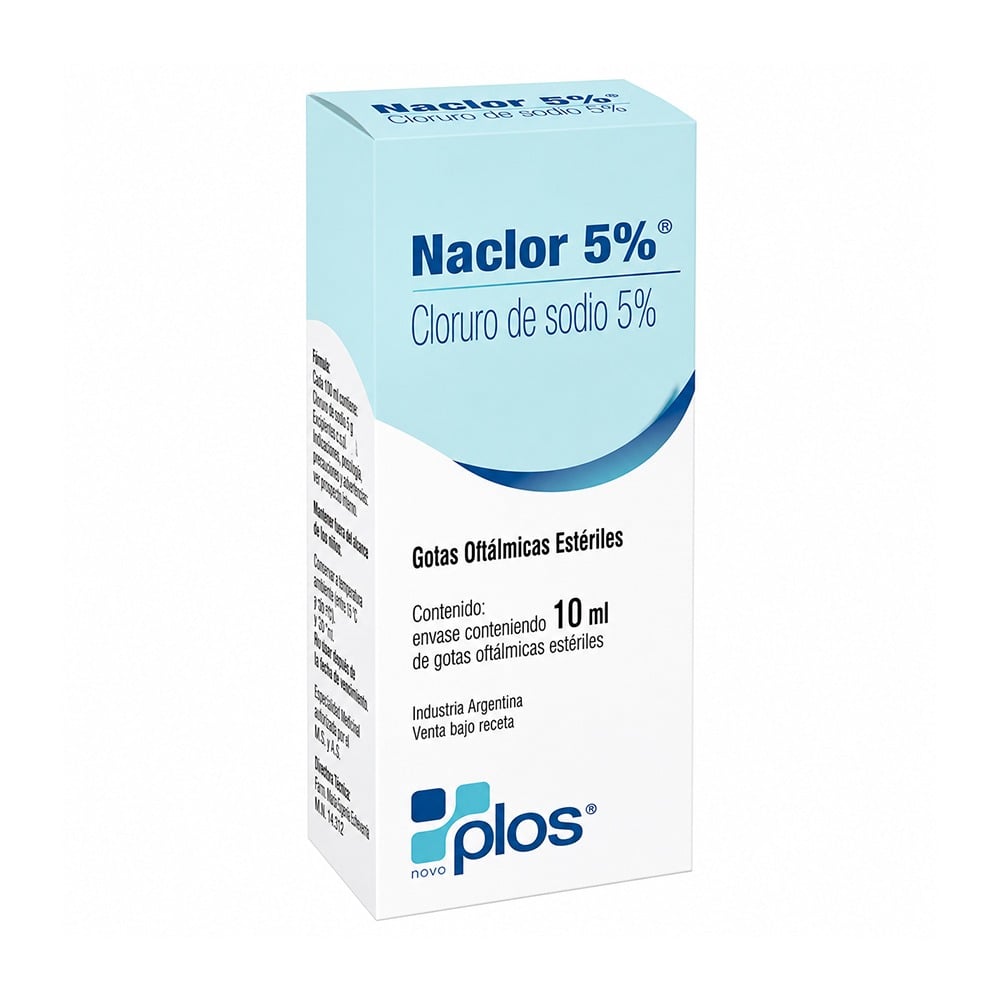 Naclor 5% Solución Oftálmica 10 ml 