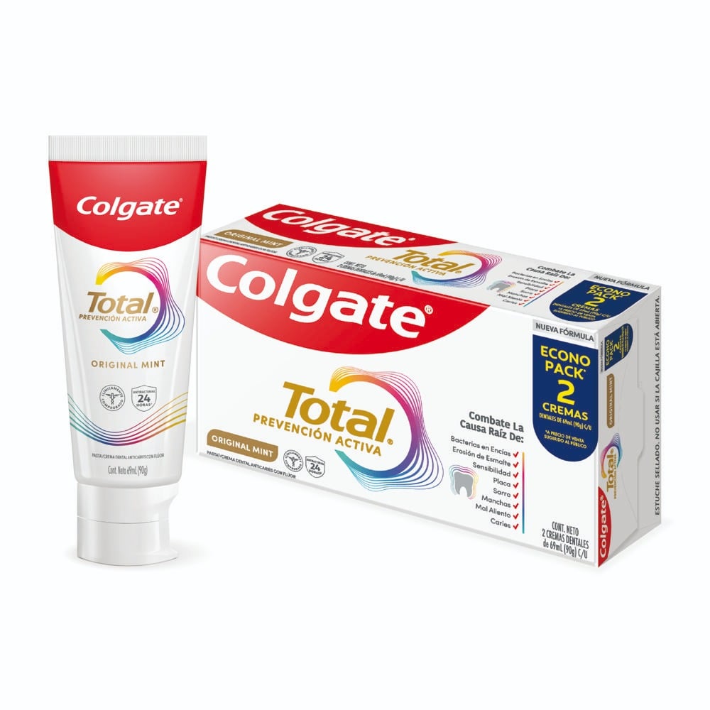 Pasta de Dientes Colgate Original Mint 90 g 2 Unidades
