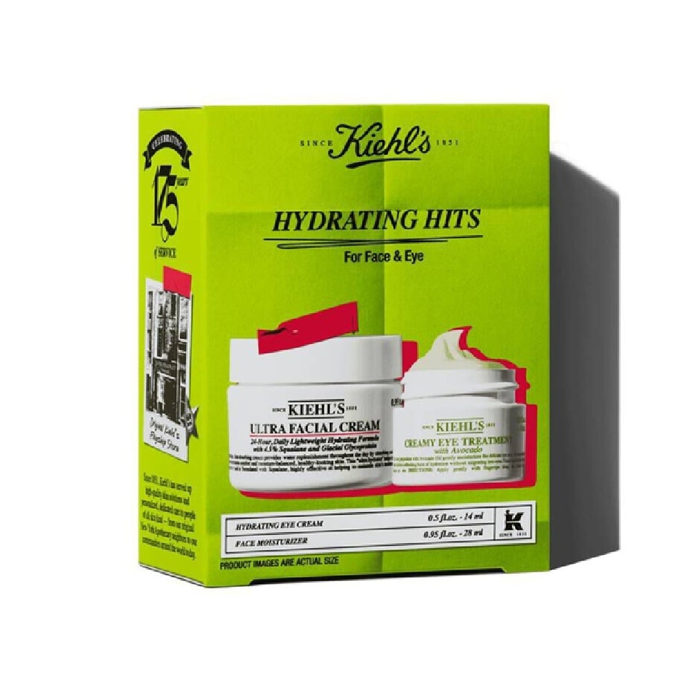 Set Kiehl's Hidrating Hits Crema Ultra Facial 28 ml + Crema de Ojos 14 ml
