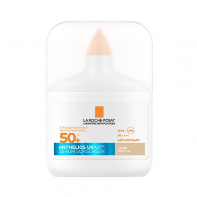 Protector Solar en Sérum La Roche Posay Anthelios UVAIR FPS50+ Tono Claro 50 ml