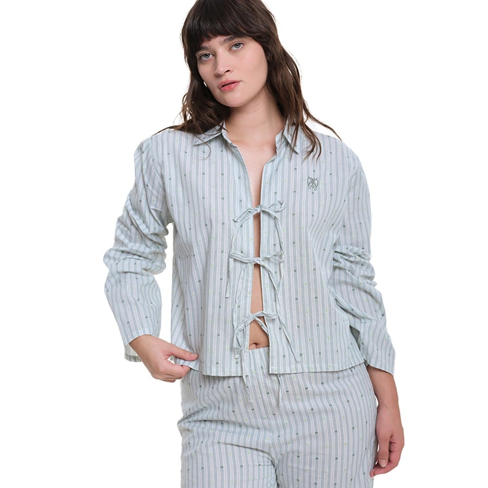 Camisa Bratty Pimentón Verde Talle P