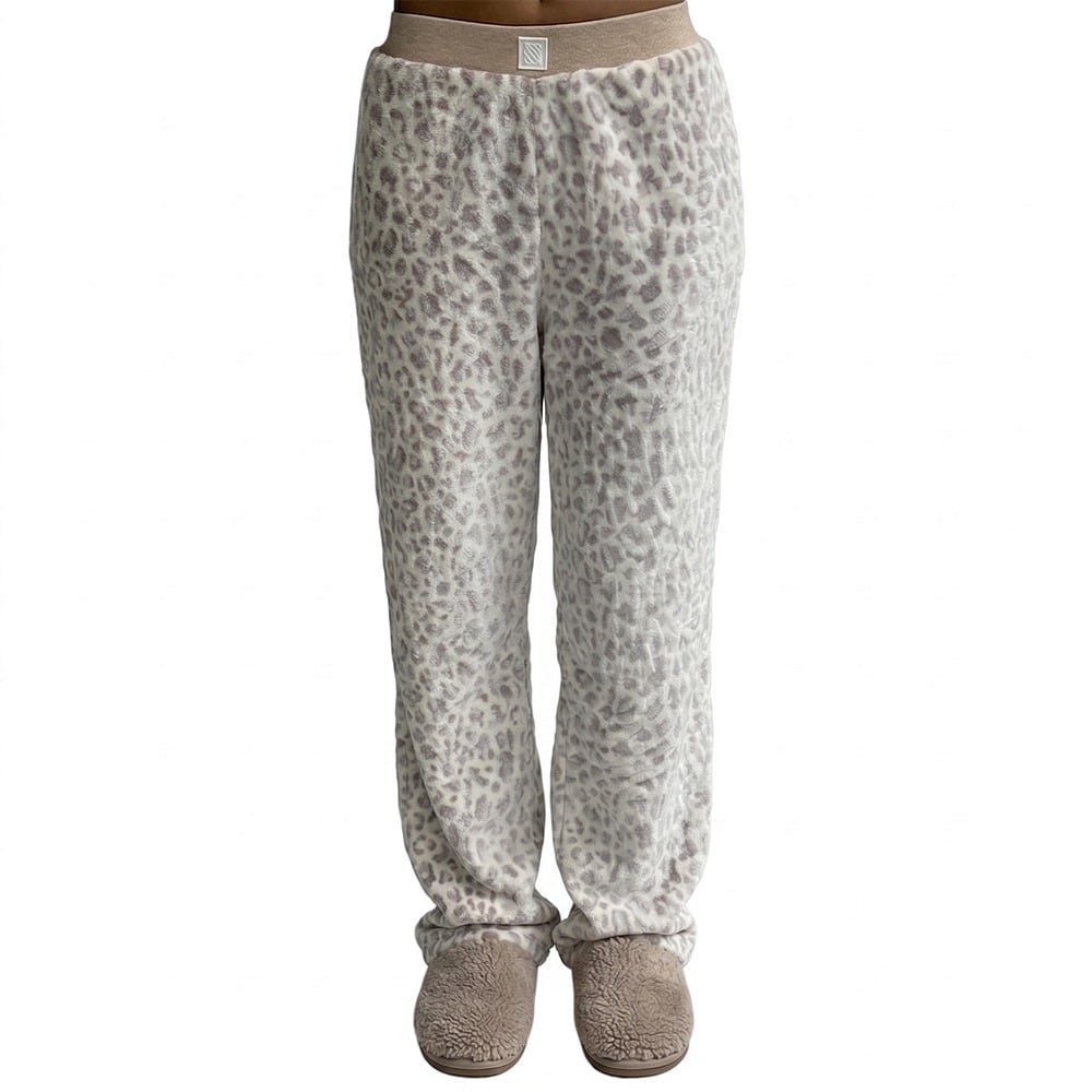 Pantalón Flip Pimentón Leopardo Beige Talle P