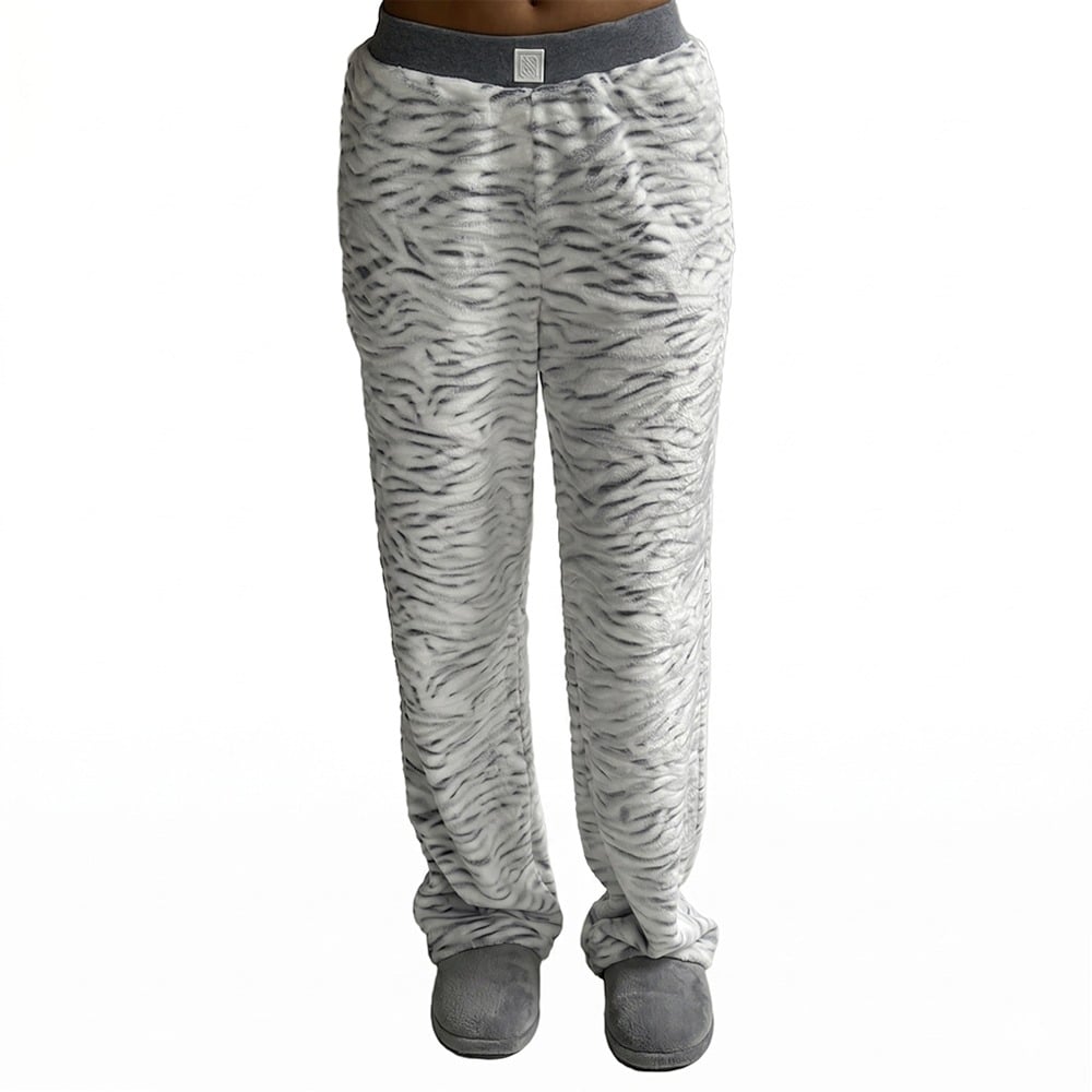 Pantalón Flip Pimentón Cebra Gris Talle XG