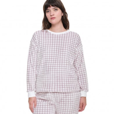 Buzo Pía Pimentón Beige Talle P