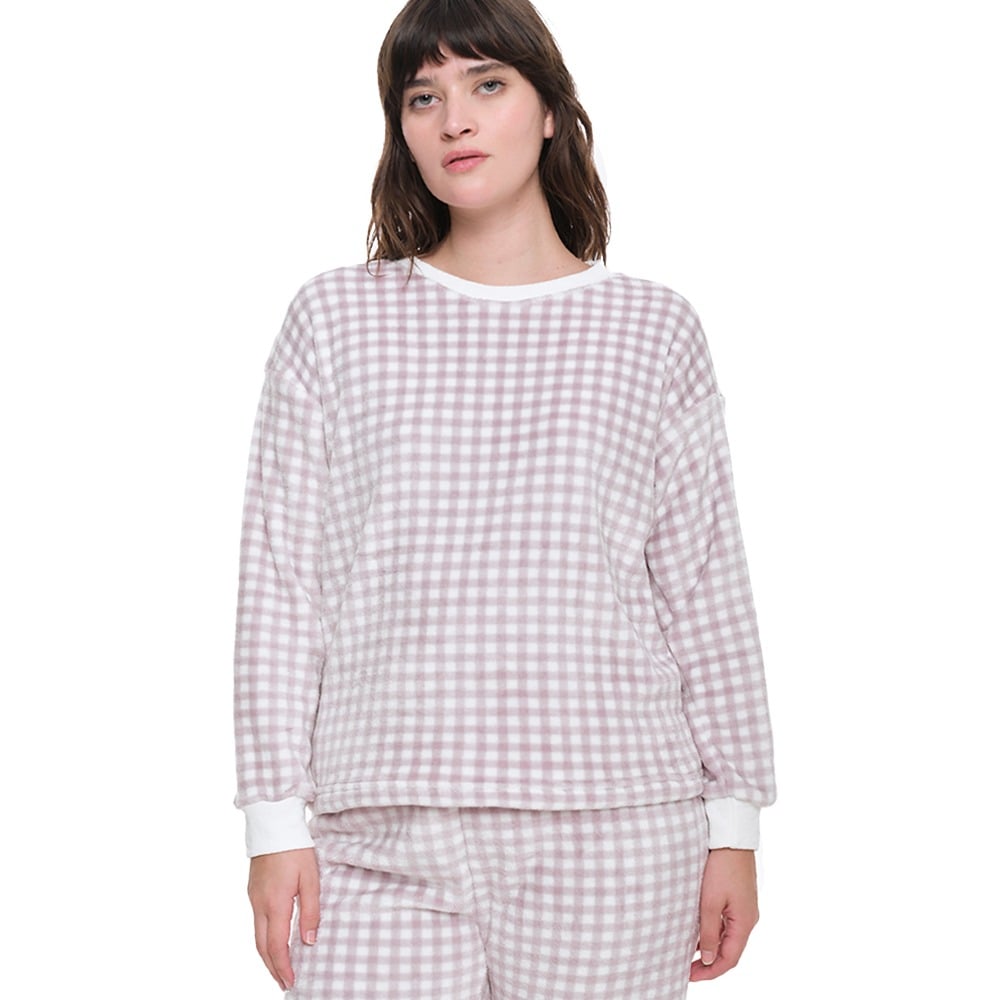 Buzo Pía Pimentón Beige Talle G