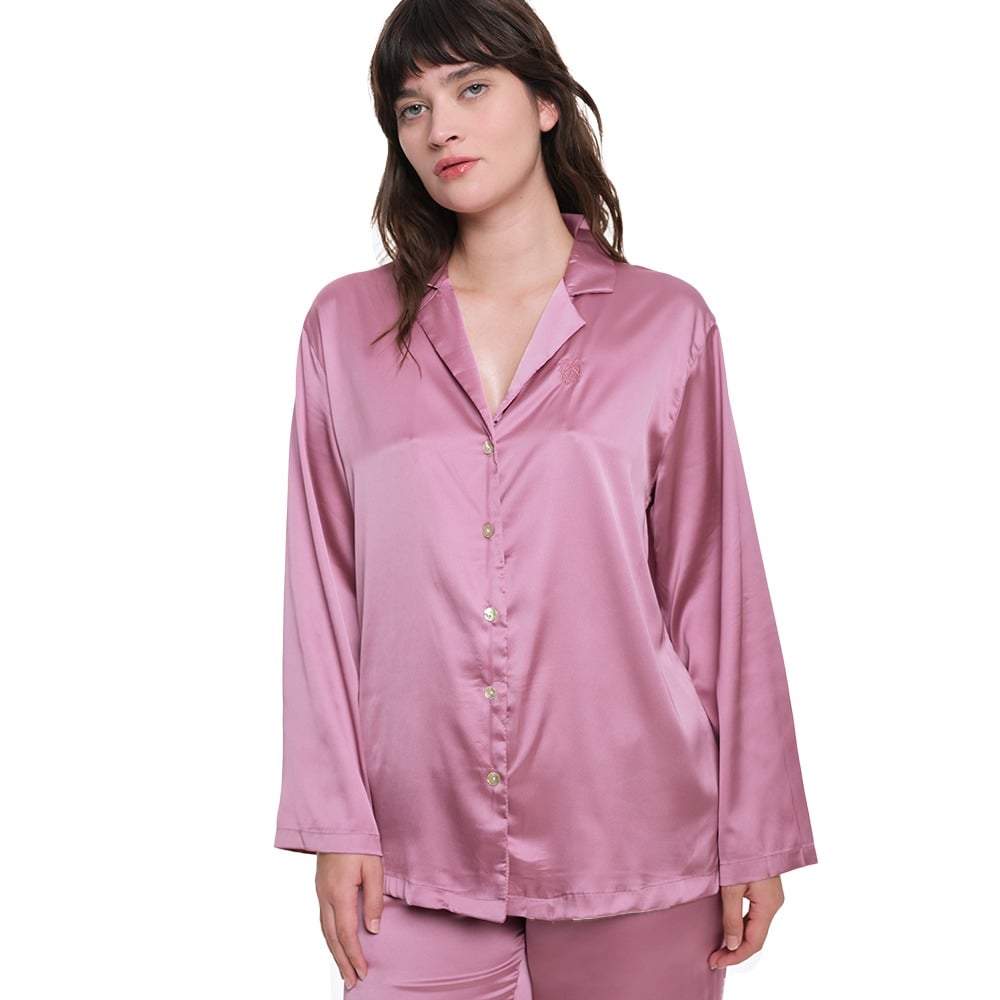 Camisa Shade Pimentón Rosa Palo Talle P