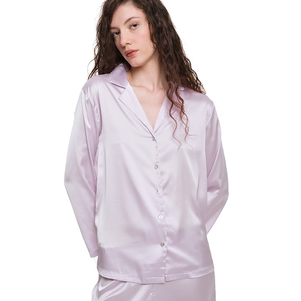 Camisa Shade Pimentón Lila Talle G