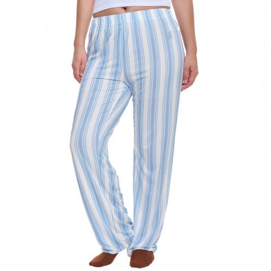 Pantalón Charlotte Pimentón Rayas Celeste y Blanco Talle XG