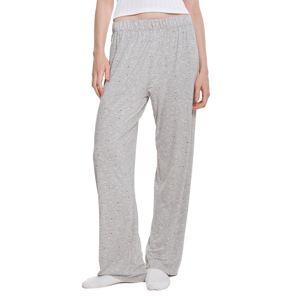 Pantalón Charlotte Pimentón Gris Melange Talle M