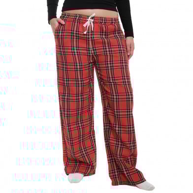 Pantalón Escoces Pimentón Rojo Talle XG