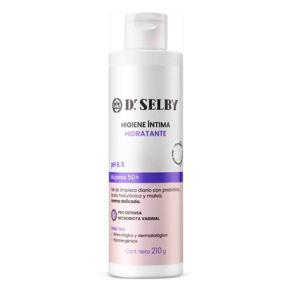 Jabón Íntimo Dr. Selby PH 6.5 Hidratante 210 g