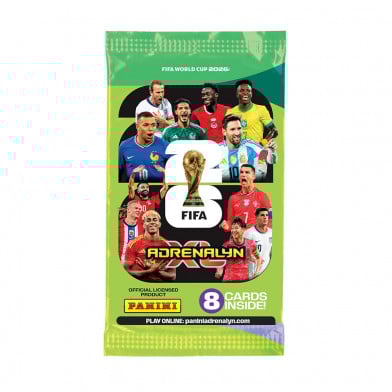 Sobre de Cards Panini Adrenalyn XL Fifa World Cup 2026 8 Cartas