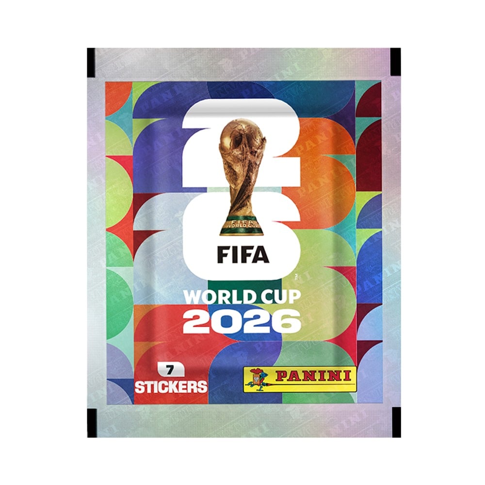 Sobre de Figuritas Panini Fifa World Cup 2026 7 Stickers 