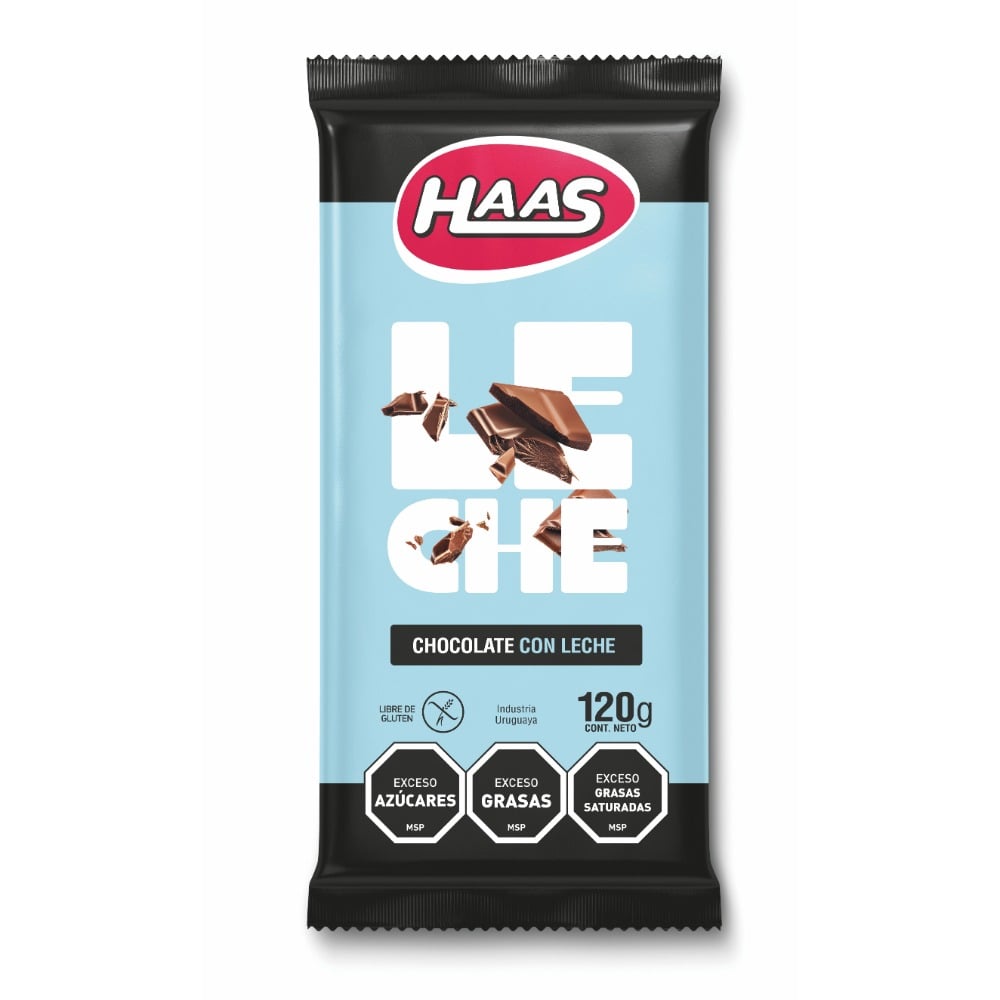 Chocolate con Leche Haas 120 g