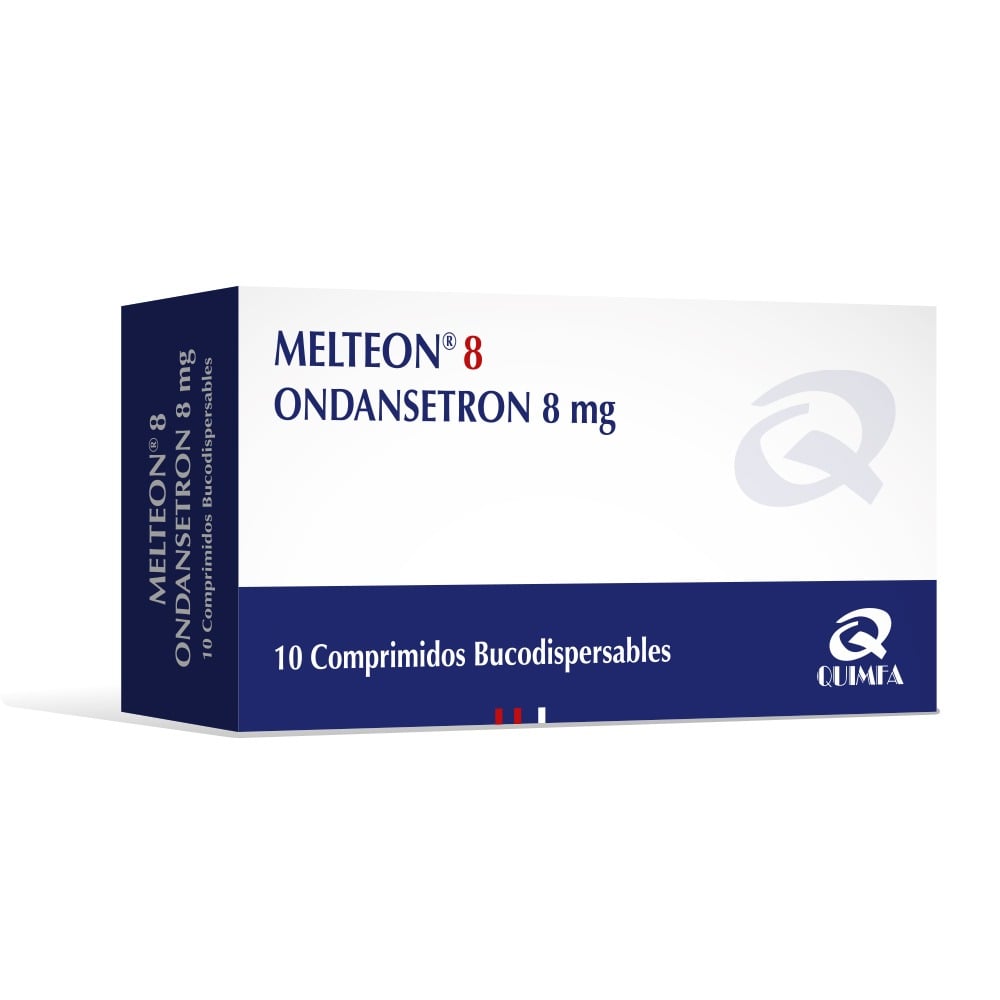 Melteon 8 mg 10 Comprimidos Bucodispersables 