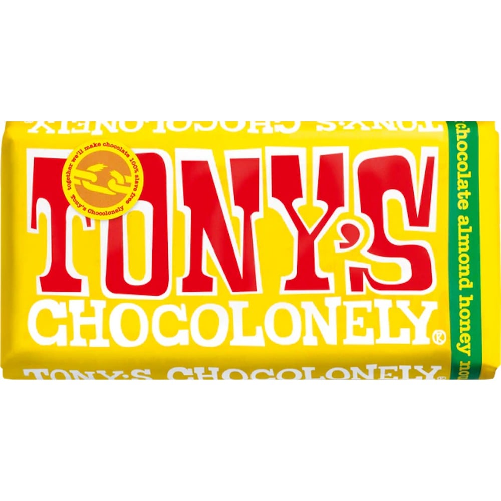 Chocolate Turrón Tony's con Miel y Almendras 180 g