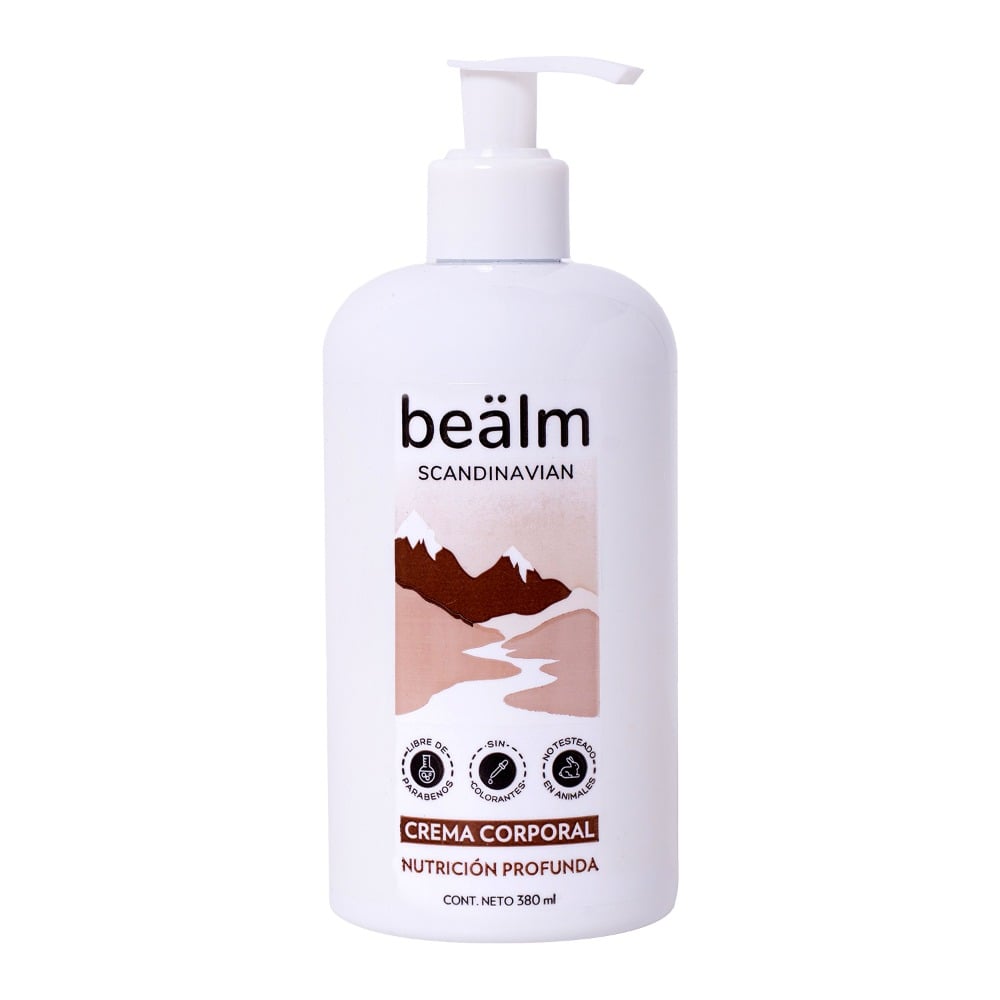 Crema Corporal Beälm Nutrición Profunda 380 ml
