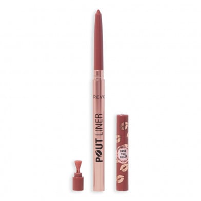 Delineador de Labios Revolution Pout Bomb Plumping Doll Cool Nude