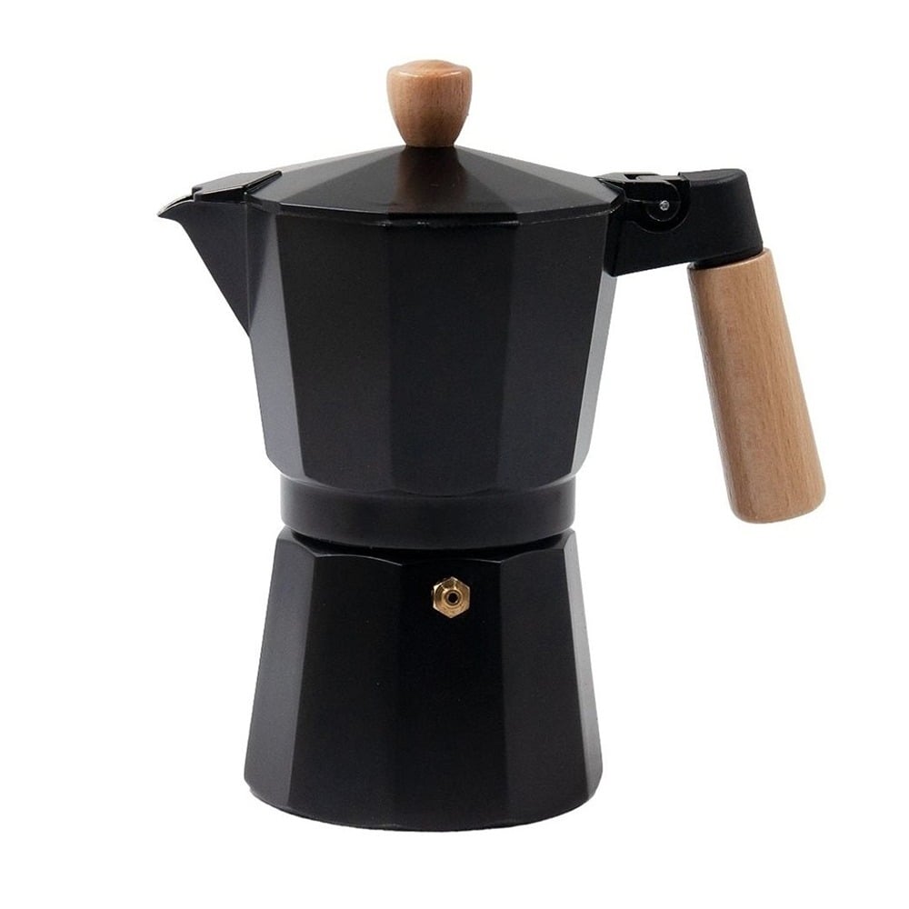 Cafetera Italiana Varenna Aluminio Negro 300 ml 