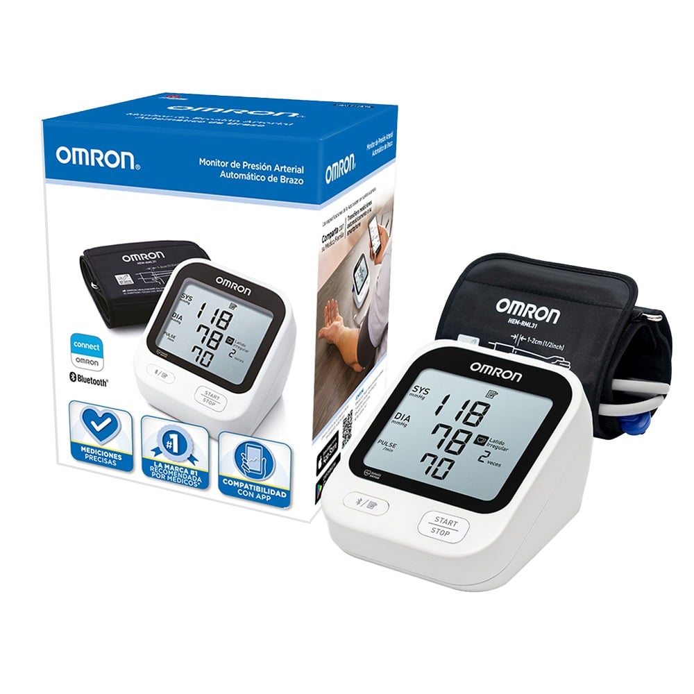 Tensiómetro Automático Omron HEM-716DT2 de Brazo