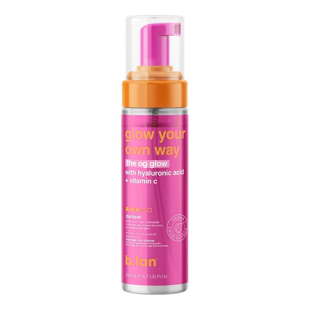 Mousse Autobronceante B.tan Glow Your Own Way 198 ml