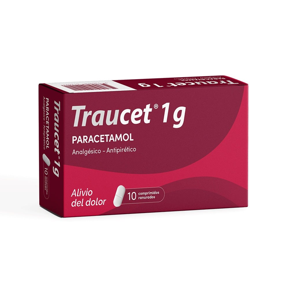 Traucet 1 g 10 Comprimidos Ranurados