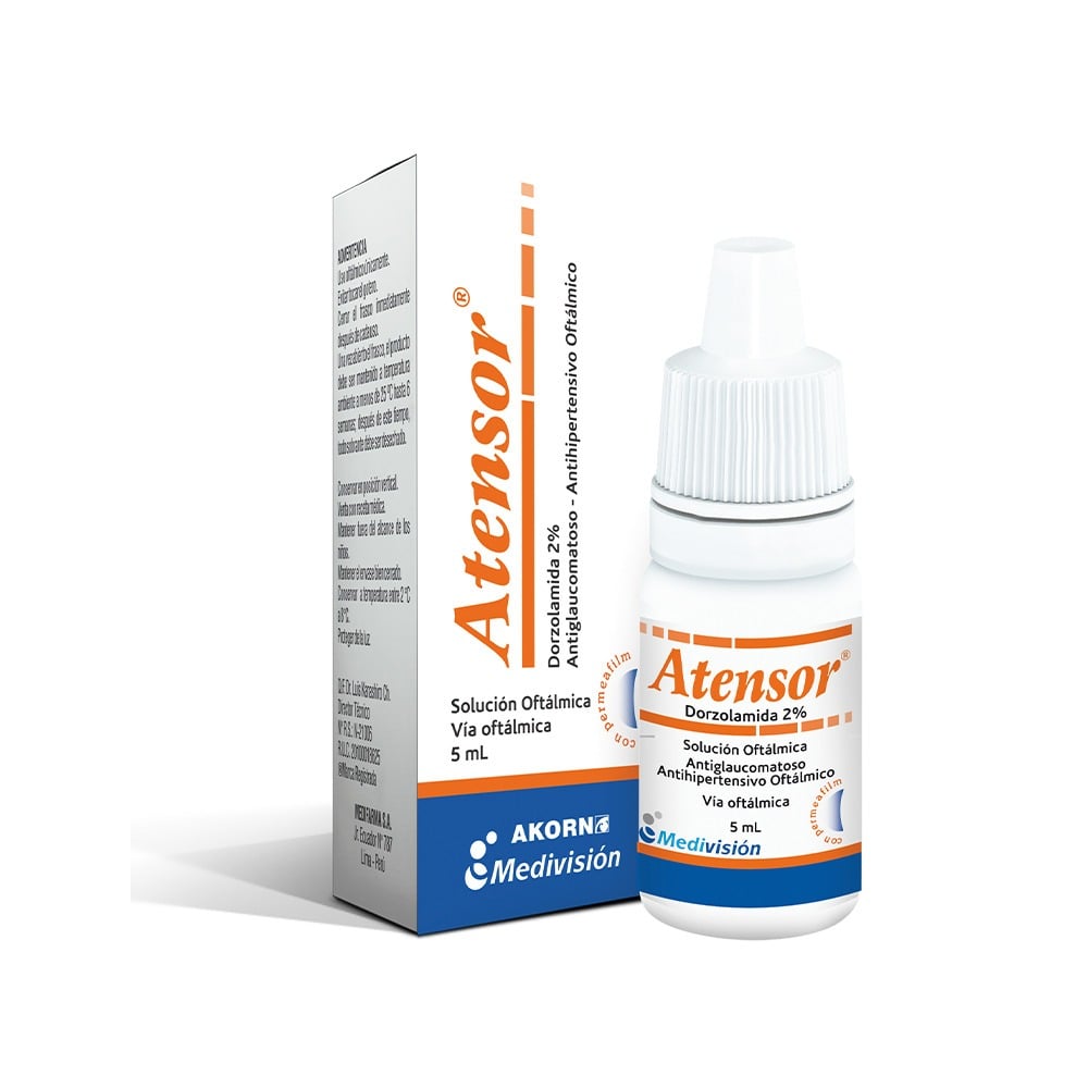 Atensor 2% Solución Oftálmica 5 ml