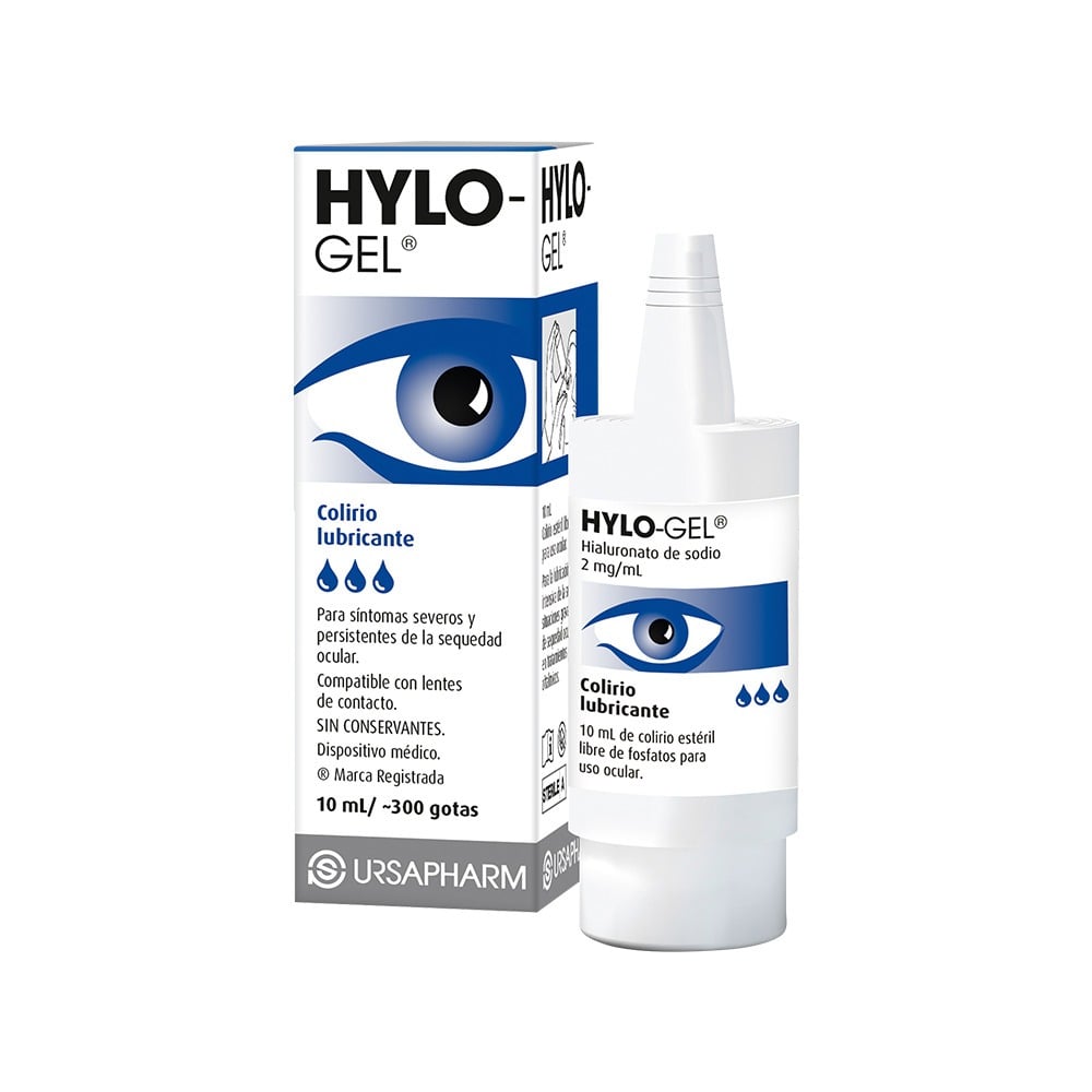 Hylo-Gel 0.2% Gotas Oftálmicas 10 ml 
