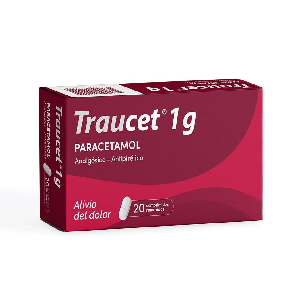 Traucet 1 g 20 Comprimidos Ranurados