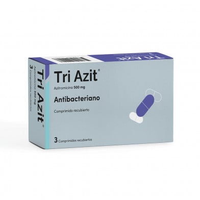 Tri Azit 500 mg 3 Comprimidos Recubiertos