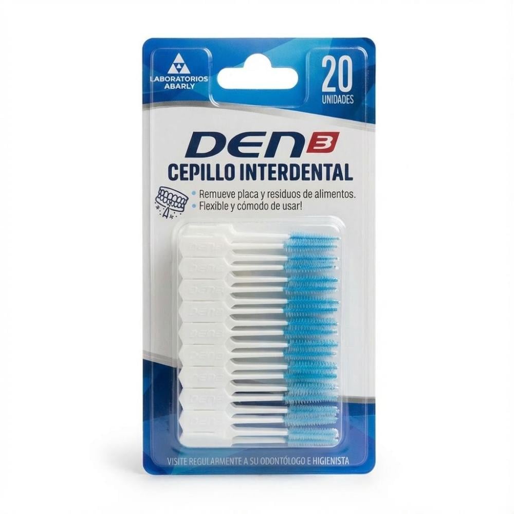 Cepillo Interdental Den3 20 Unidades