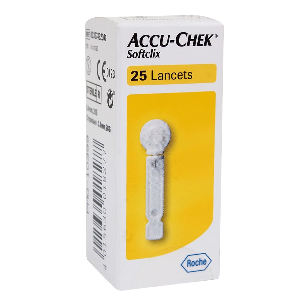 LANCETAS ACCU-CHEK SOFTCLICK 25 UNIDADES