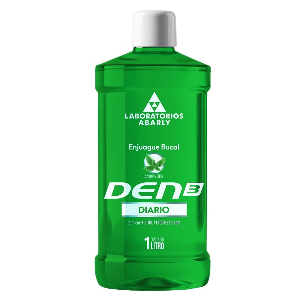 Enjuague Bucal Den3 Menta 1 l