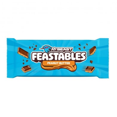 Chocolate con Leche Mr Beast Feastables Mantequilla de Maní 60 g