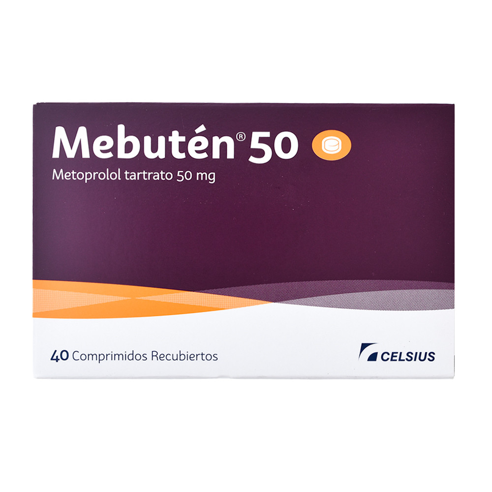 Mebuten 50 mg 40 Comprimidos Recubiertos