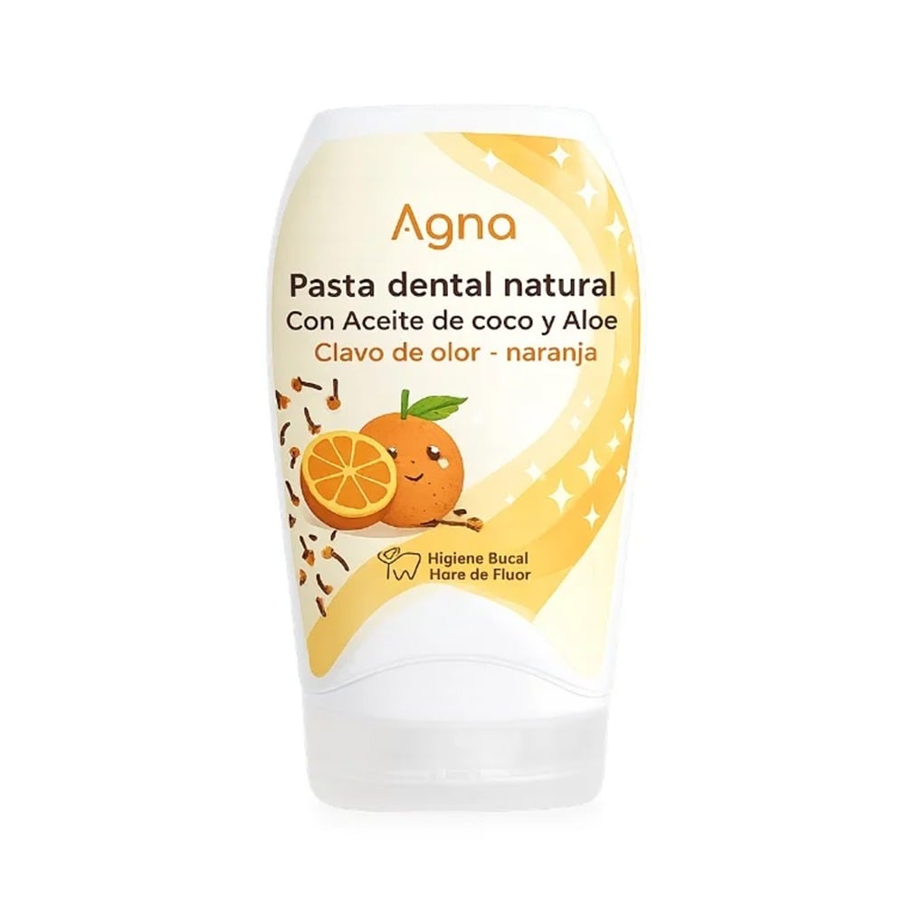 Pasta de Dientes Agna Natural Clavo de Olor y Naranja 90 g