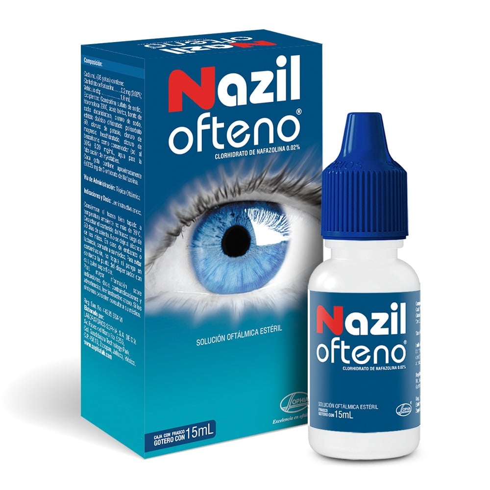Nazil Ofteno Solución Oftálmica 15 ml 