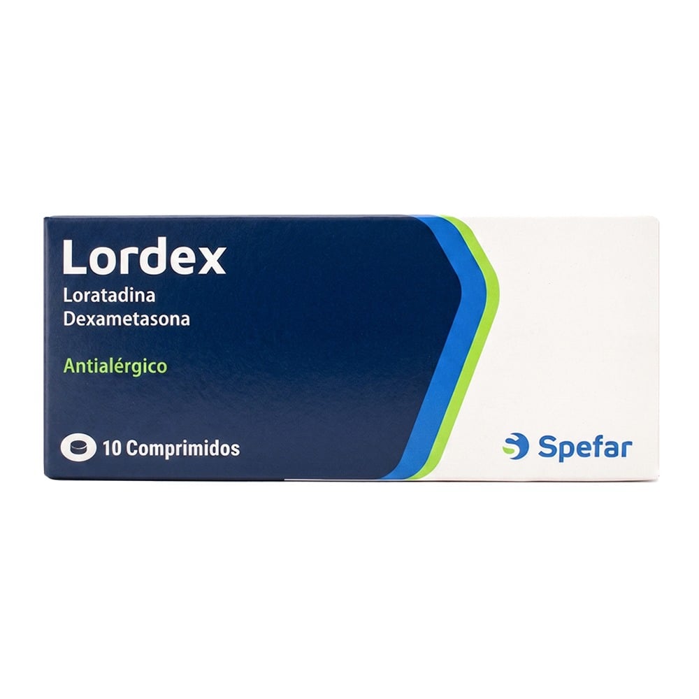 Lordex  10 mg/2 mg 10 Comprimidos Ranurados Recubiertos