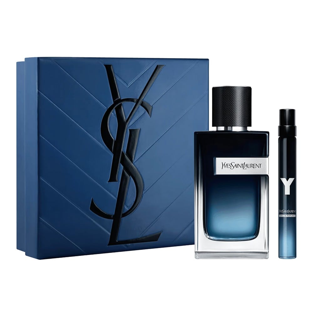 Cofre Yves Saint Laurent Perfume Y Men EDP 100 ml + Mini Talla 10 ml  