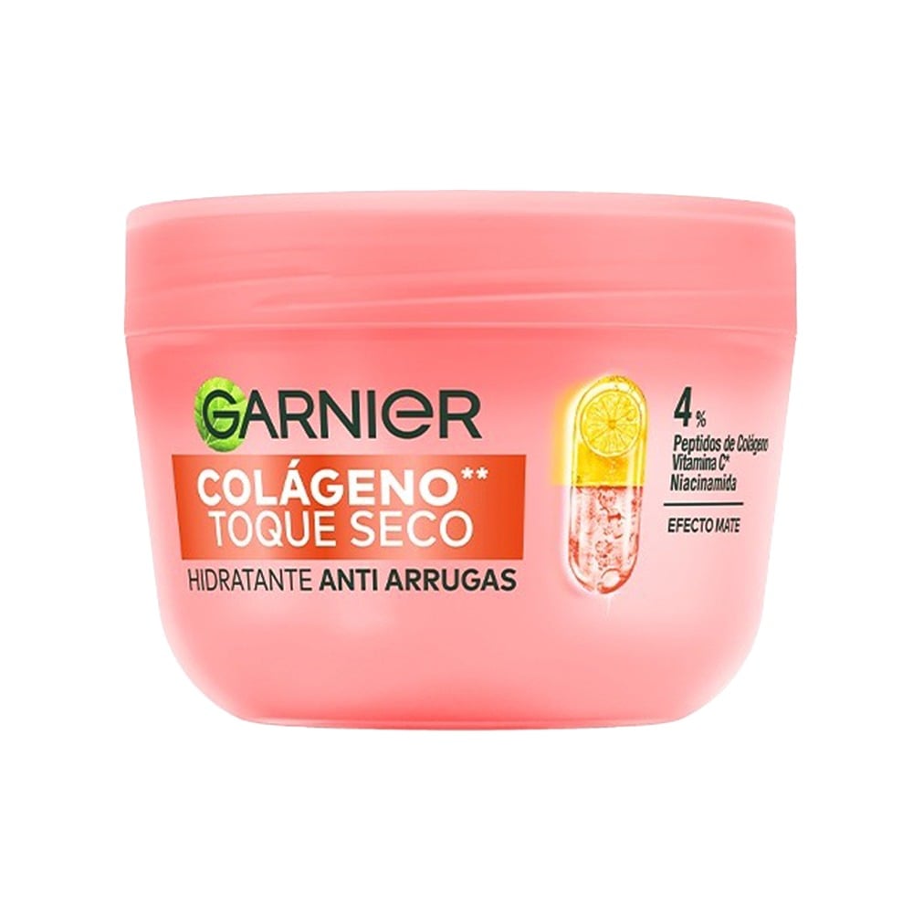 Crema Hidratante Garnier Colágeno Toque Seco Antiarrugas 85 g 